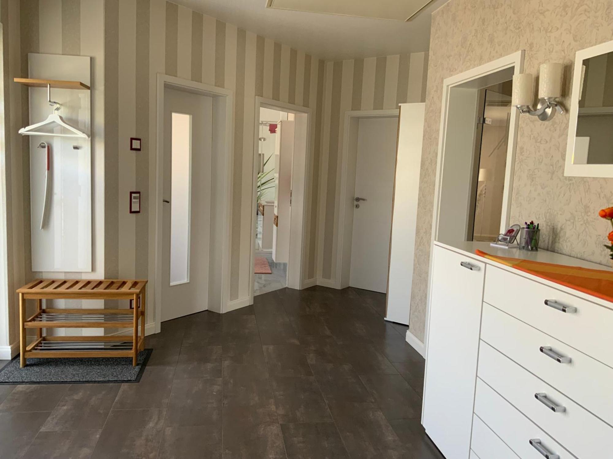 Ferienhaus Luebke, Gartenblick Mühlhausen Esterno foto