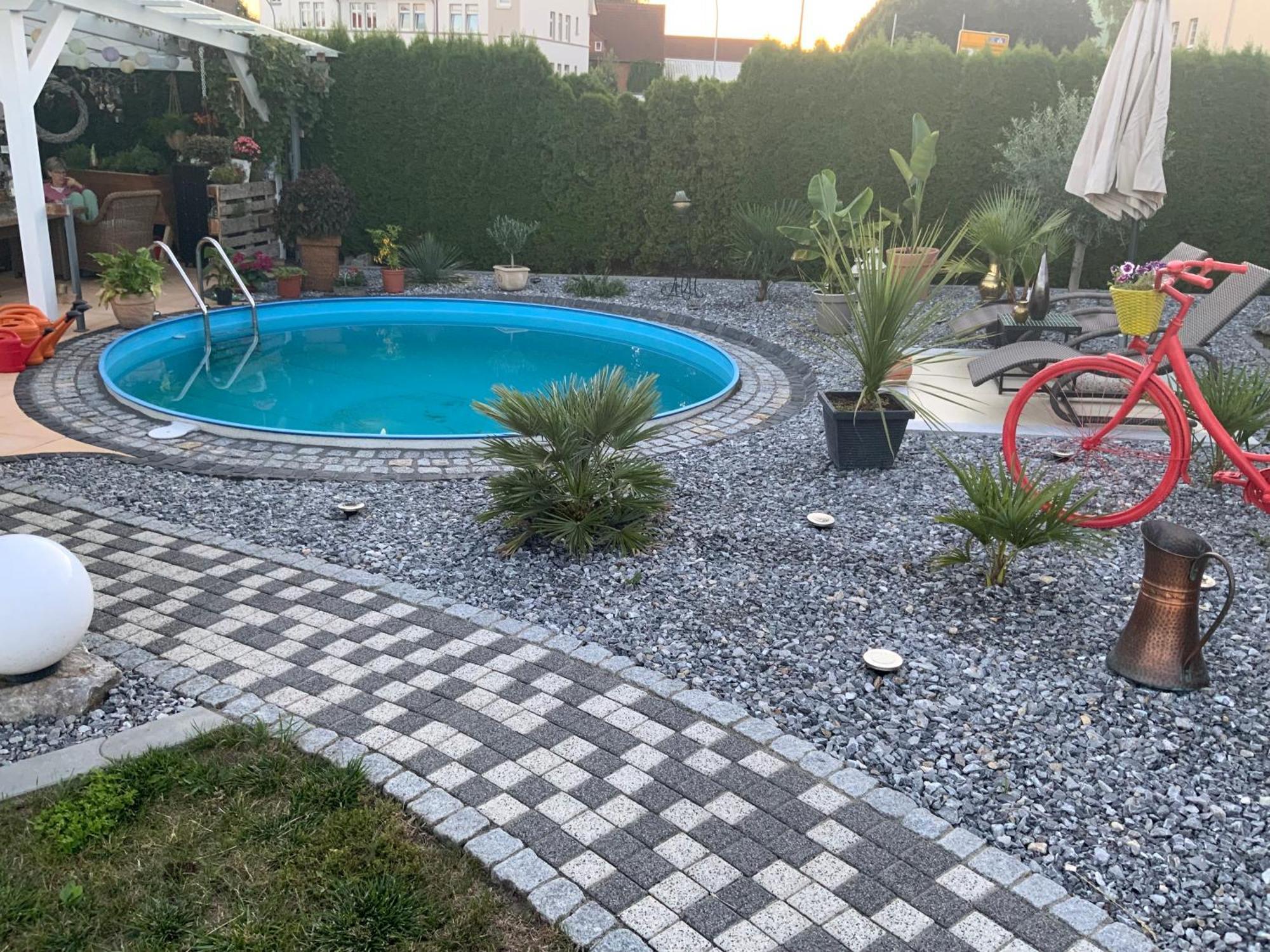 Ferienhaus Luebke, Gartenblick Mühlhausen Esterno foto